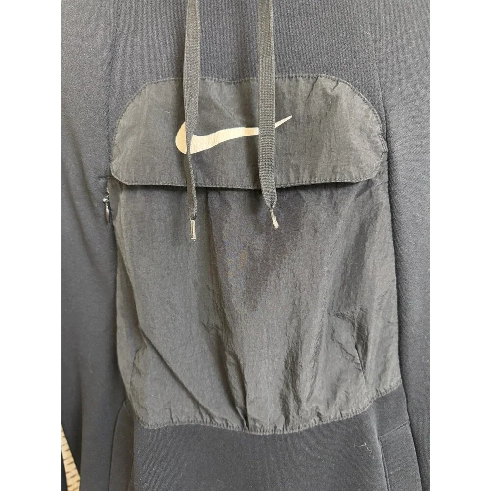 Nike F.C Men's L Pullover Soccer Hoodie Black CJ2491 010